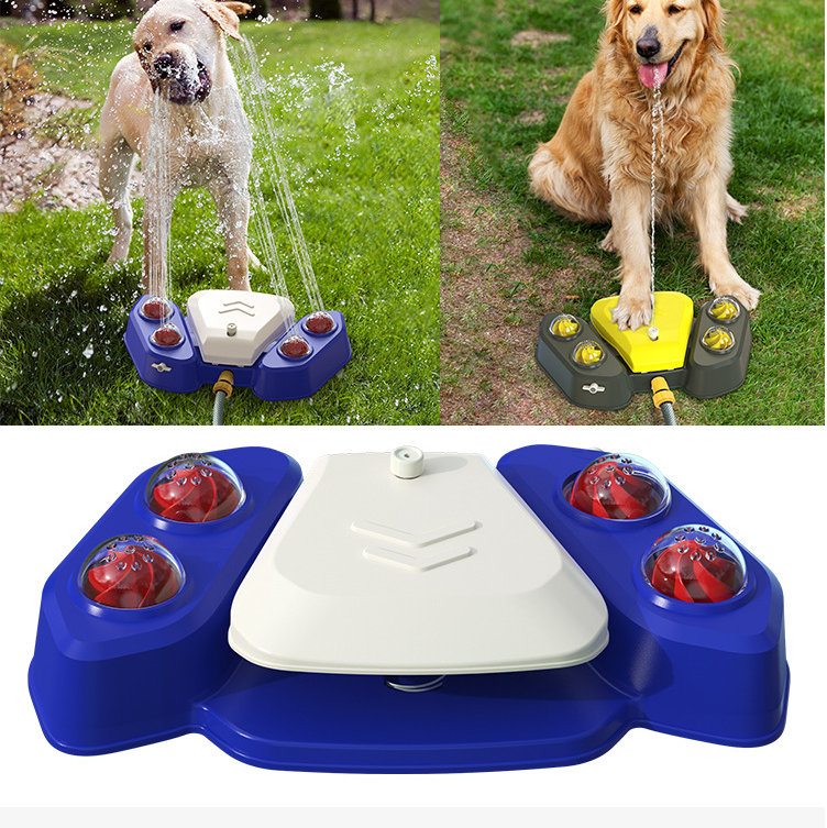 Automatische buitenwaterfontein voor honden