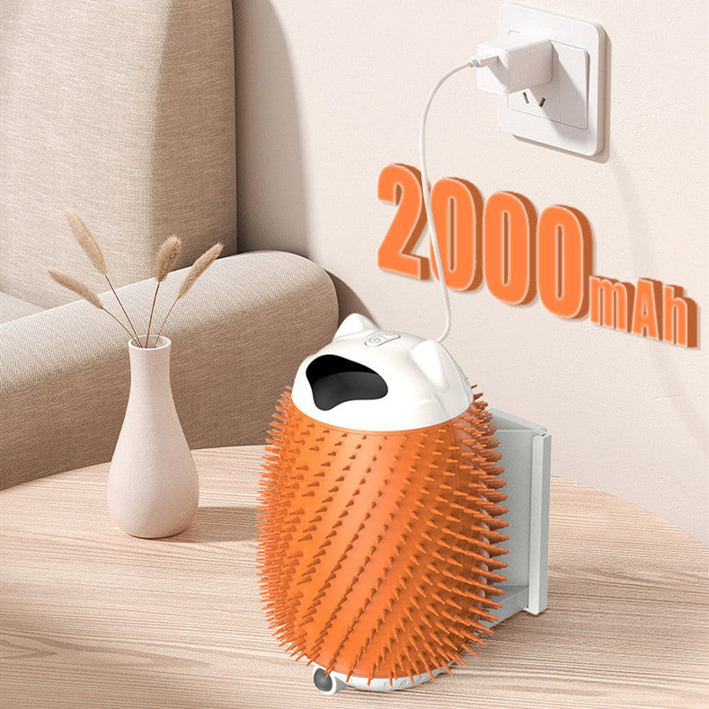 Automatische roterende kattenborstel
